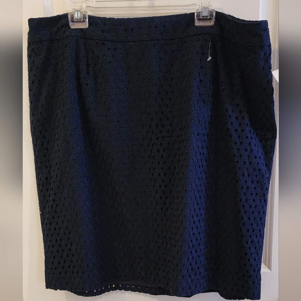 Talbot navy skirt 20WP NWT